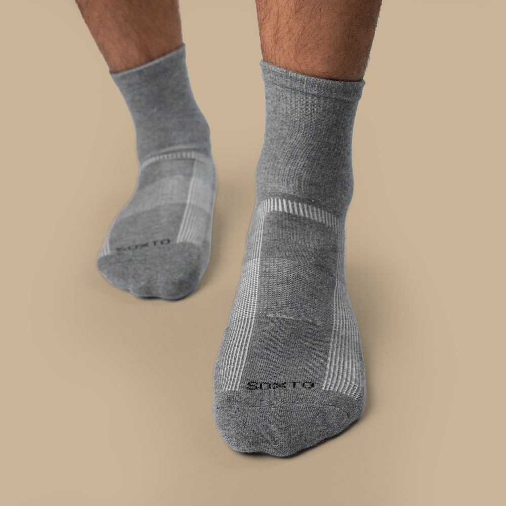 Quarter Plain Sport Gray