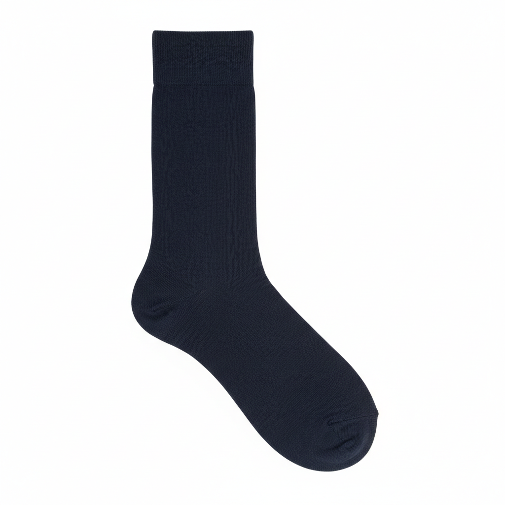 97% Mercerized Cotton Formal Navy