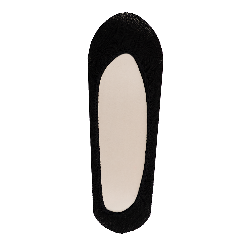 No Show Low Invisible Black
