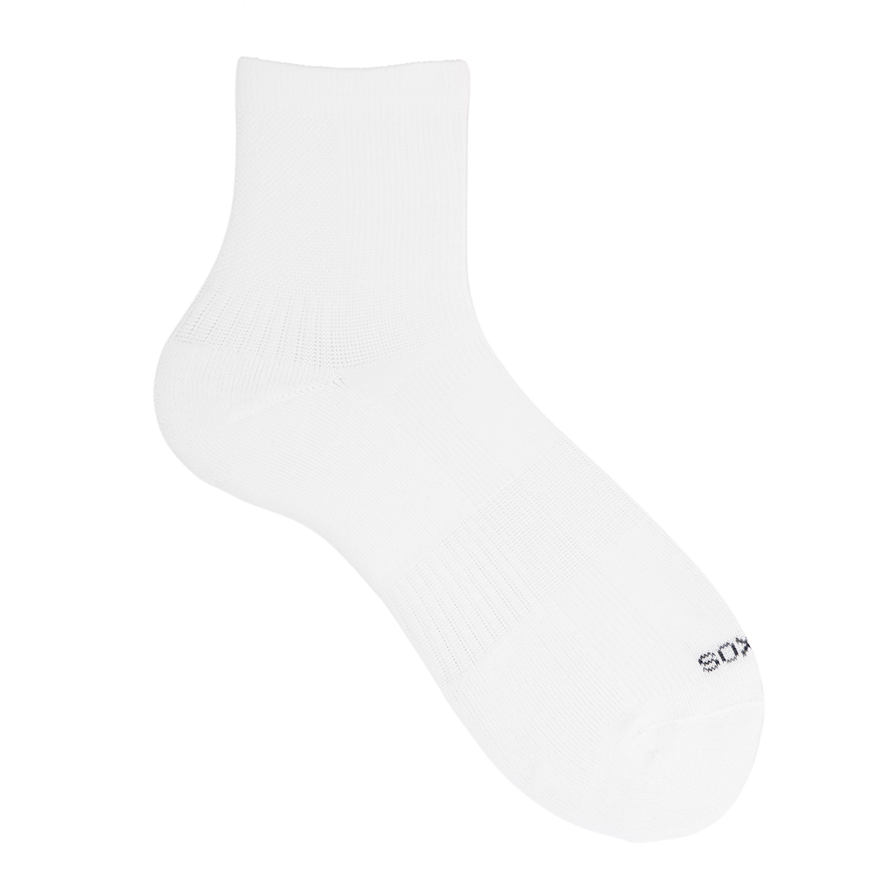 Quarter Plain Sport White
