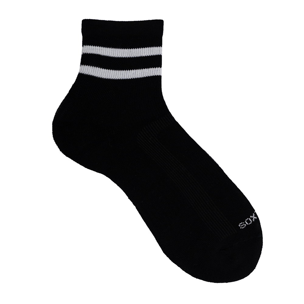 Quarter Striped Sport Black