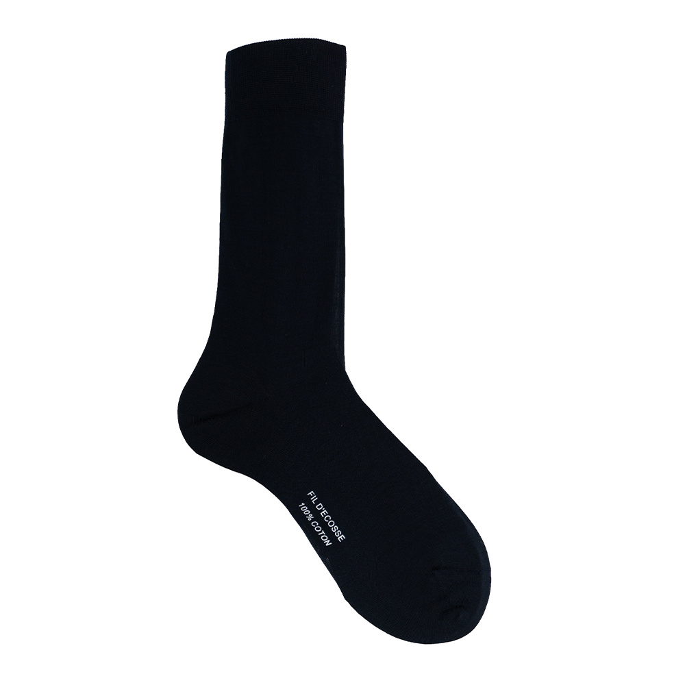 100% Mercerized Cotton Formal Black