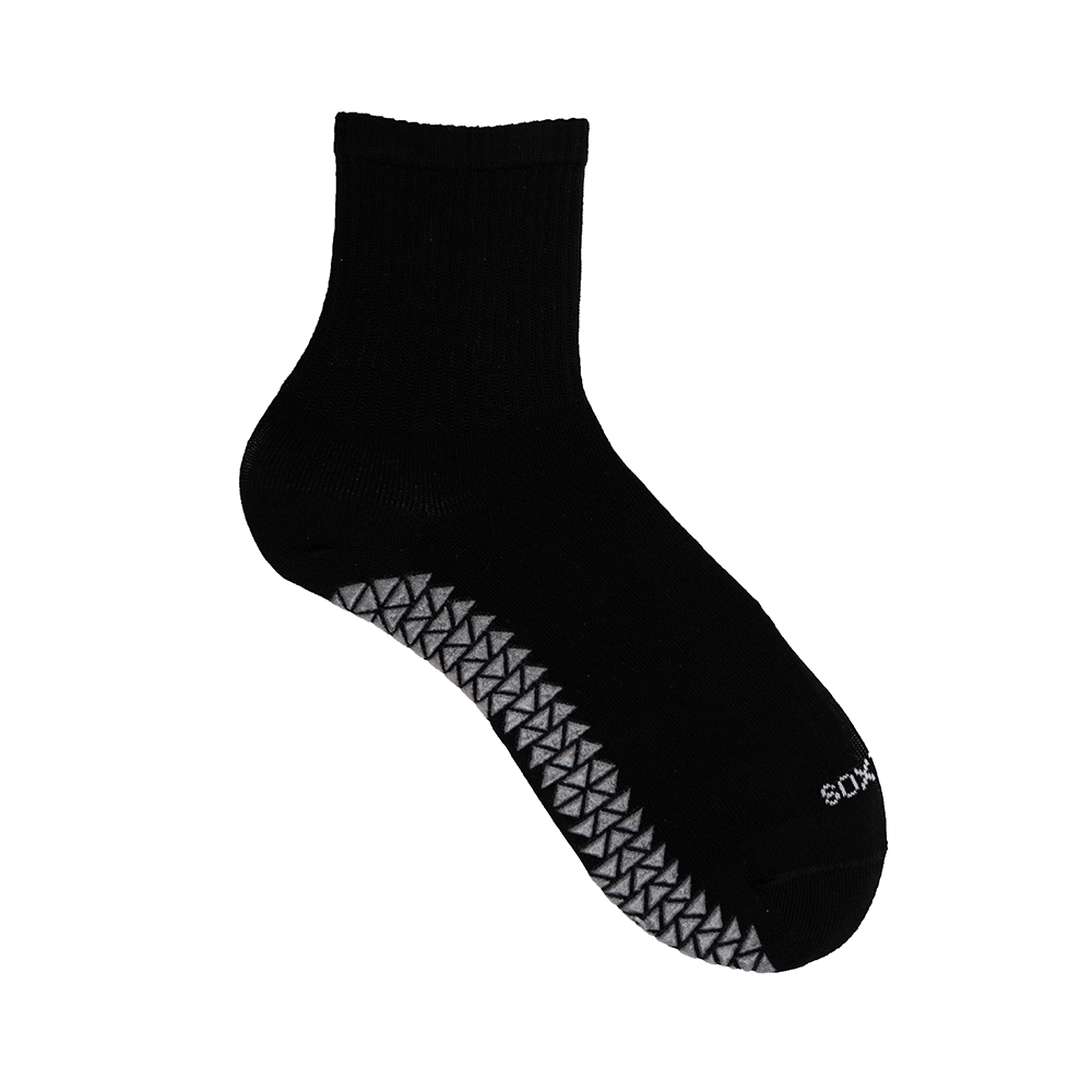 Quarter Pilates Grip Black