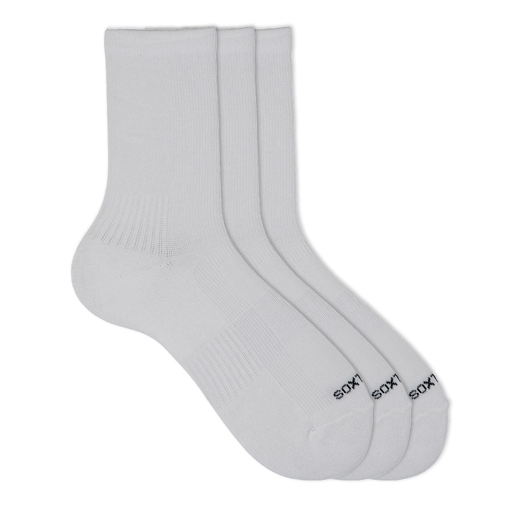 Half Calf Plain Sport White