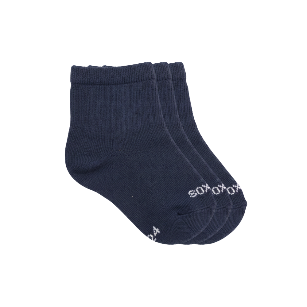 Kids Casual Quarter Navy