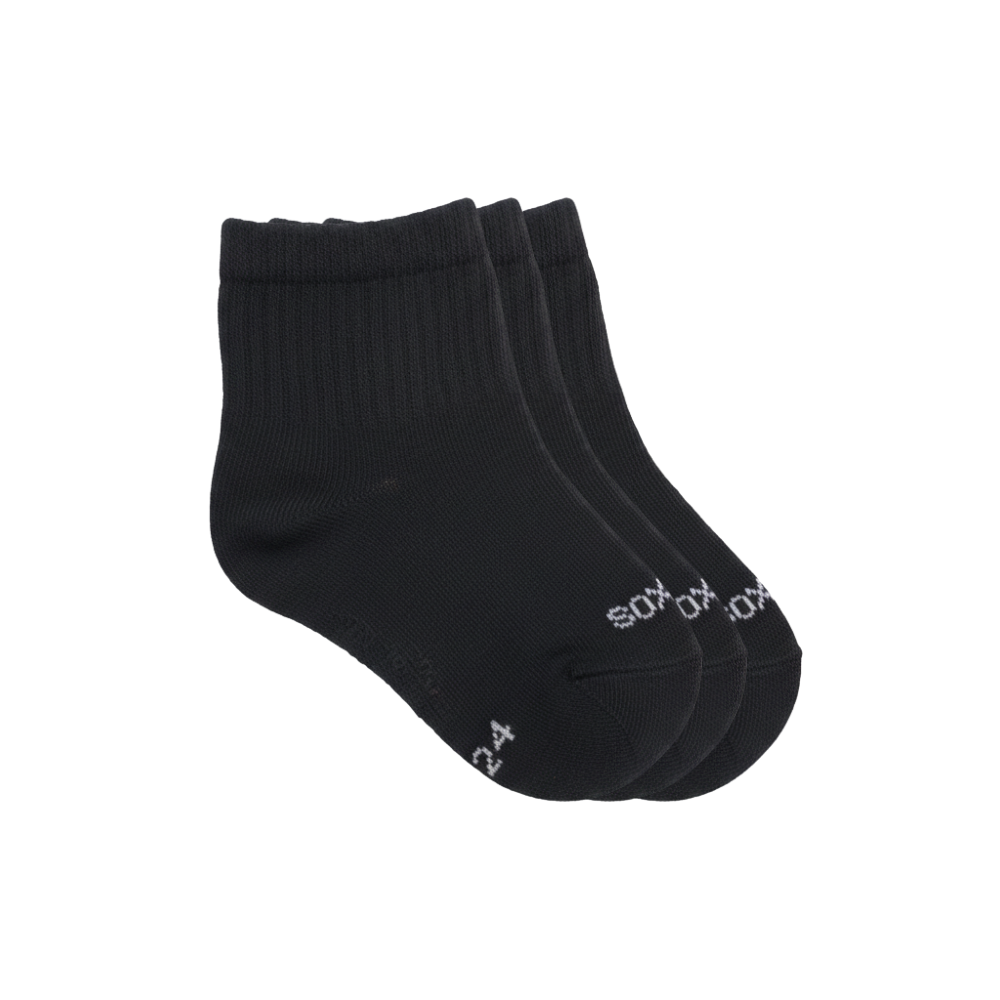 Kids Casual Quarter Black