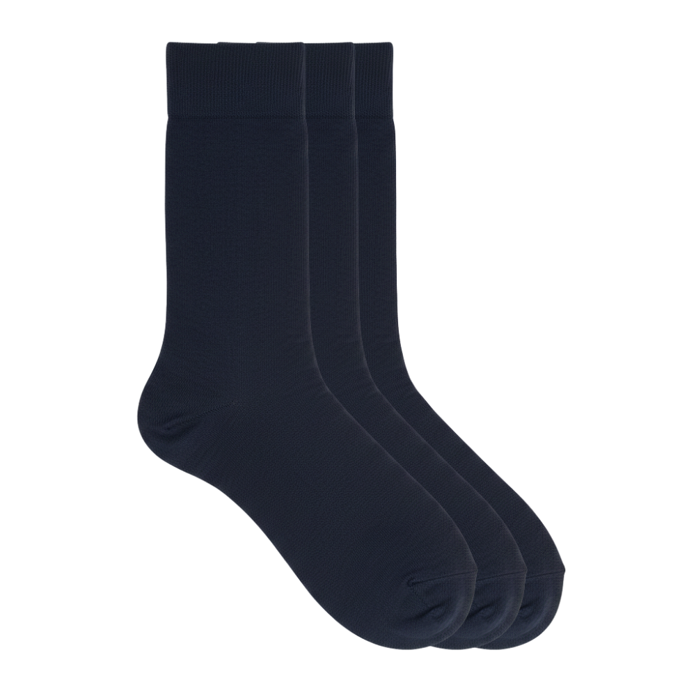 97% Mercerized Cotton Formal Navy